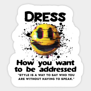 Dress up Sticker